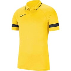 Futbolo marškinėliai berniukams Nike Dri-FIT Academy 21 Polo CW6106, geltoni kaina ir informacija | Futbolo apranga ir kitos prekės | pigu.lt