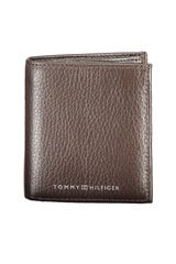 Piniginė vyrams Tommy Hilfiger AM0AM08119, ruda kaina ir informacija | Vyriškos piniginės, kortelių dėklai | pigu.lt