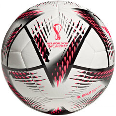 Futbolo kamuolys Adidas Al Rihla Club Ball, rožinis/baltas kaina ir informacija | Futbolo kamuoliai | pigu.lt