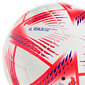 Futbolo kamuolys Adidas Al Rihla Club Ball 2022, raudonas/baltas цена и информация | Futbolo kamuoliai | pigu.lt
