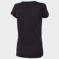 Marškinėliai moterims 4F W H4L22-TSD06722S, juodos spalvos kaina ir informacija | Marškinėliai moterims | pigu.lt