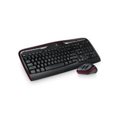 Клавиатура и мышь Logitech 920-003978, черные цена и информация | Клавиатуры | pigu.lt