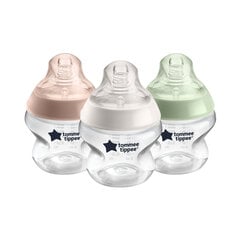 Buteliukas Tommee Tippee Closer to nature, 0+ mėn., 150 ml, 3 vnt. kaina ir informacija | Buteliukai kūdikiams ir jų priedai | pigu.lt