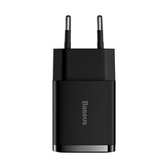 Сетевая зарядка Baseus Compact Charger 2U 10.5W 2xUSB черная CCXJ010201 цена и информация | Зарядные устройства для телефонов | pigu.lt