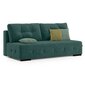 Trivietė sofa Homede Farina, žalia kaina ir informacija | Sofos | pigu.lt