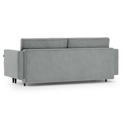 Trivietė sofa Homede Lova, šviesiai pilka kaina ir informacija | Sofos | pigu.lt