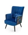 Кресло Halmar Pagoni, синие