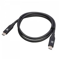 Кабель Micro USB V7 V7USB4-80CM          Чёрный 0,8 m цена и информация | Кабели и провода | pigu.lt