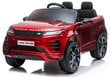 Dvivietis vaikiškas elektromobilis Lean Range Rover Evoque, raudonai dažytas цена и информация | Elektromobiliai vaikams | pigu.lt