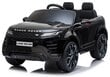 Dvivietis vaikiškas elektromobilis Lean Range Rover Evoque, juodai dažytas kaina ir informacija | Elektromobiliai vaikams | pigu.lt