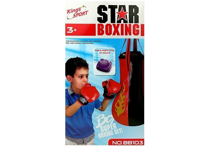 Vaikiškas bokso rinkinys Kings Sport kaina ir informacija | Kovos menai | pigu.lt