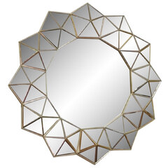 Настенное зеркало DKD Home Decor Стеклянный Серебряный полипропилен (60 x 5 x 60 cm) цена и информация | Зеркала | pigu.lt