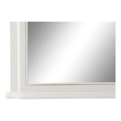Настенное зеркало DKD Home Decor 120 x 2,5 x 120 cm Стеклянный Натуральный Белый Индиец Деревянный MDF Маринованный цена и информация | Зеркала | pigu.lt