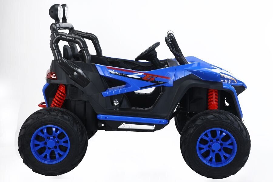 Vienvietis elektromobilis vaikams XJL-988, mėlynas kaina ir informacija | Elektromobiliai vaikams | pigu.lt