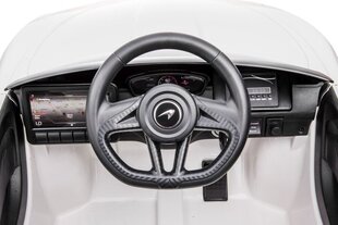 Одноместный электромобиль для детей McLaren GT 12V, белый цена и информация | Электромобили для детей | pigu.lt