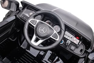Vienvietis vaikiškas elektromobilis Mercedes DK-MT950 4x4, juodas kaina ir informacija | Elektromobiliai vaikams | pigu.lt