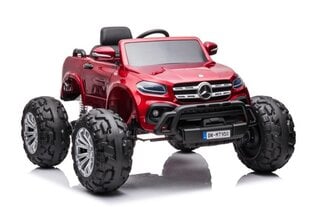 Одноместный детский электромобиль Mercedes DK-MT950 4x4, красный цена и информация | Электромобили для детей | pigu.lt