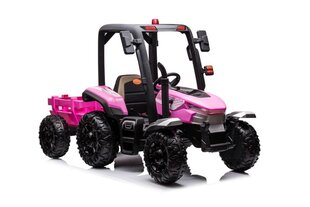 Elektrinis traktorius vaikams BLT-206, rožinis kaina ir informacija | Elektromobiliai vaikams | pigu.lt