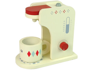 Деревянная кофеварка для девочек Lean Toys цена и информация | Игрушки для девочек | pigu.lt