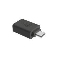 Адаптер USB C—USB Logitech 956-000005 цена и информация | Адаптеры, USB-разветвители | pigu.lt