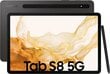 Samsung Galaxy Tab S8 Graphite Grey SM-X706BZAAEUB kaina ir informacija | Planšetiniai kompiuteriai | pigu.lt