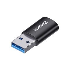 Baseus Ingenuity USB-A to USB-C adapter OTG (black) цена и информация | Адаптеры, USB-разветвители | pigu.lt
