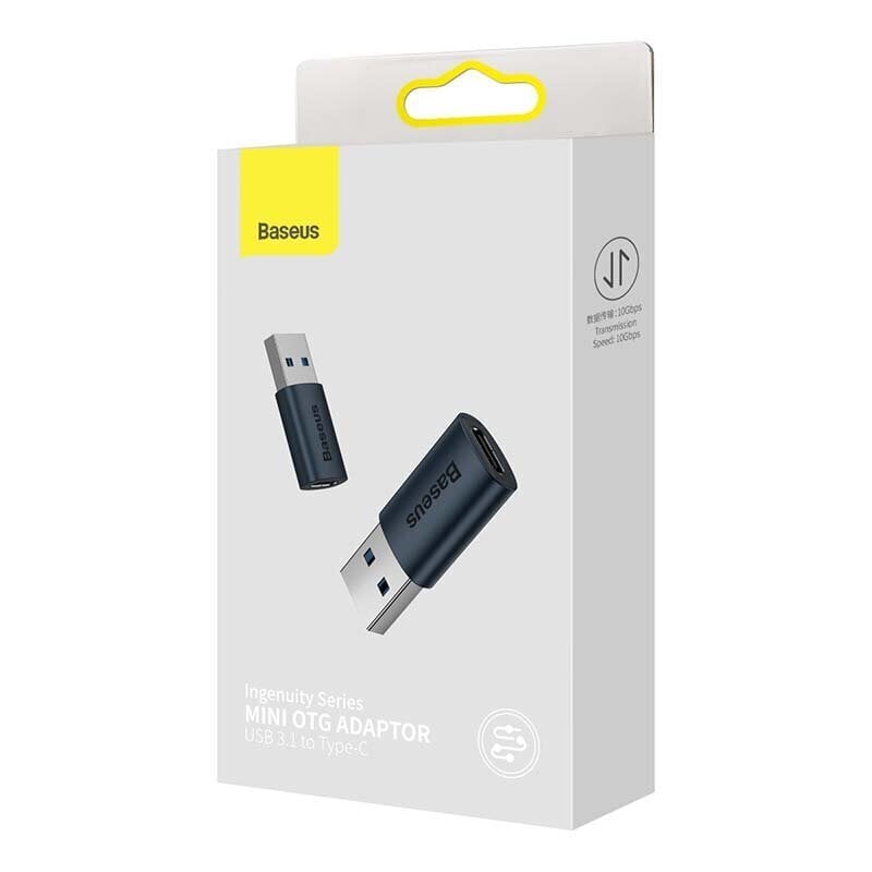 Baseus Ingenuity USB-A - USB-C kaina ir informacija | Adapteriai, USB šakotuvai | pigu.lt