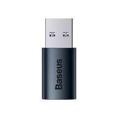 Baseus Ingenuity USB-A to USB-C adapter OTG (blue) цена и информация | Адаптеры, USB-разветвители | pigu.lt