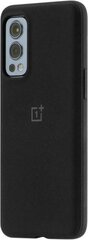 OnePlus Sandstone Bumper Чехол для OnePlus Nord CE 2 5G черный цена и информация | Чехлы для телефонов | pigu.lt