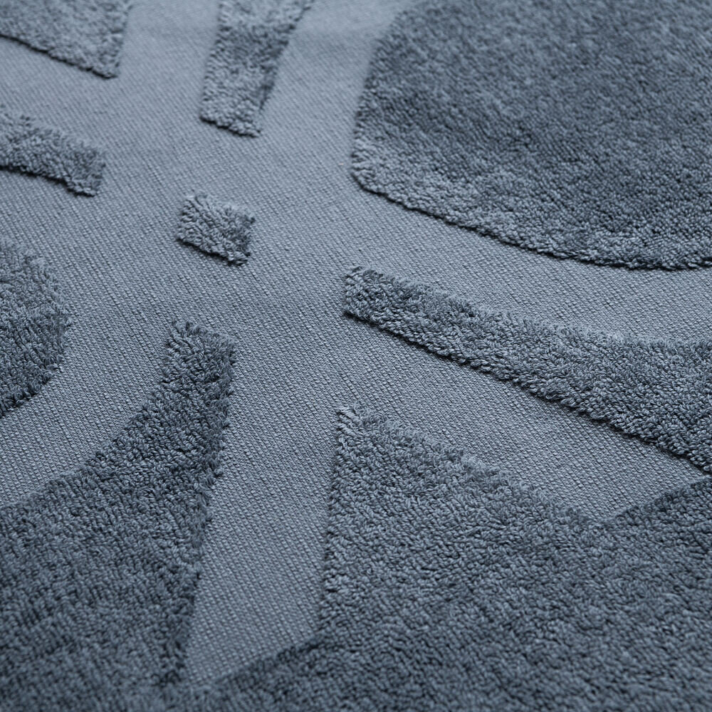 Vonios kilimėlis Benetton BE218 Tamsiai pilka (50 x 80 cm) kaina ir informacija | Vonios kambario aksesuarai | pigu.lt