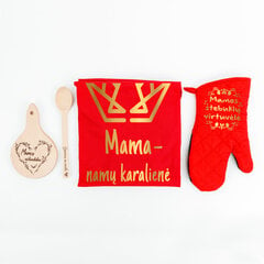 Подарочный набор "Мама - королева кухни" цена и информация | Другие оригинальные подарки | pigu.lt