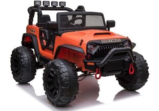 Vienvietis elektromobilis vaikams Jeep JC666, oranžinis kaina ir informacija | Elektromobiliai vaikams | pigu.lt