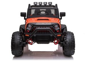 Vienvietis elektromobilis vaikams Jeep JC666, oranžinis kaina ir informacija | Elektromobiliai vaikams | pigu.lt