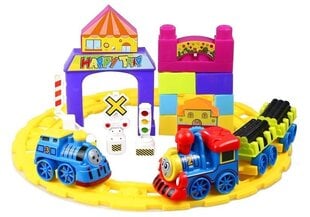 Красочный поезд с рельсами цена и информация | Игрушки для мальчиков | pigu.lt
