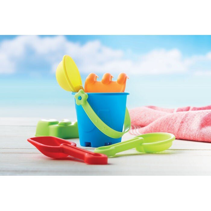 Smėlio žaislų ir formelių rinkinys Playa, 6 dalių kaina ir informacija | Vandens, smėlio ir paplūdimio žaislai | pigu.lt