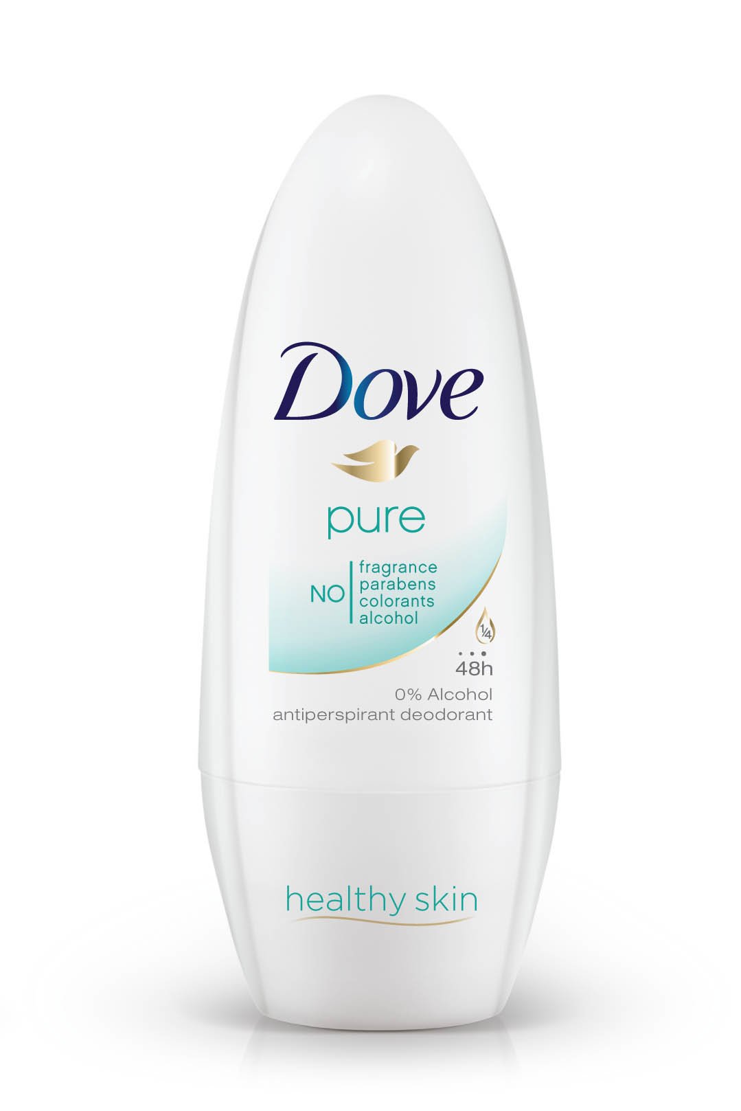 Rutulinis dezodorantas Dove Pure, 50 ml