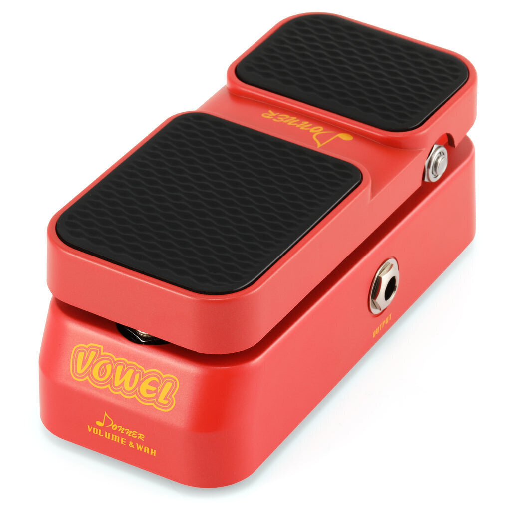 Pedalas Donner 2 in 1 Vowel Mini Active Wah Volume Guitar Effects цена и информация | Priedai muzikos instrumentams | pigu.lt