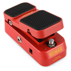 Pedalas Donner 2 in 1 Vowel Mini Active Wah Volume Guitar Effects kaina ir informacija | Priedai muzikos instrumentams | pigu.lt