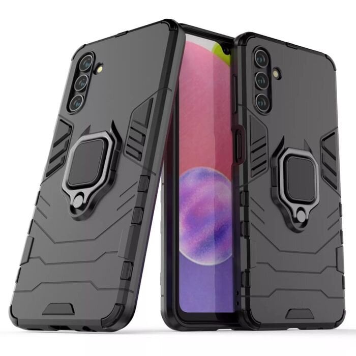 Ring Armor skirtas Samsung Galaxy A13 5G, juodas kaina ir informacija | Telefono dėklai | pigu.lt