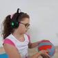 Wireless Headphones With Cat Ears цена и информация | Ausinės | pigu.lt