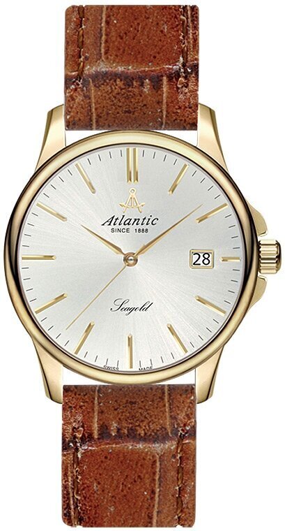 Vyriškas laikrodis Atlantic Seagold 95341.65.21 kaina ir informacija | Vyriški laikrodžiai | pigu.lt