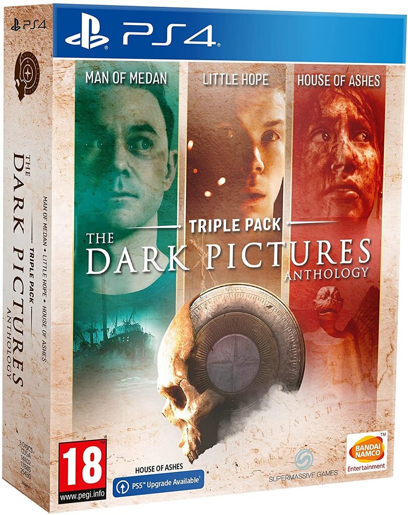 The Dark Pictures Anthology: Triple Pack (Man of Medan, Little Hope, House of Ashes) kaina ir informacija | Kompiuteriniai žaidimai | pigu.lt