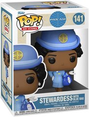 Funko Pop! Ad Icons: Pan Am - Stewardess With Blue Bag #141 Vinyl Figure статуэтка цена и информация | Атрибутика для игроков | pigu.lt