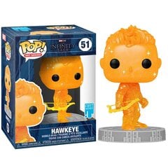 Funko Pop! Art Series: The Infinity Saga - Hawkeye (Orange) (with Plastic Case) #51 Vinyl Figure статуэтка цена и информация | Атрибутика для игроков | pigu.lt