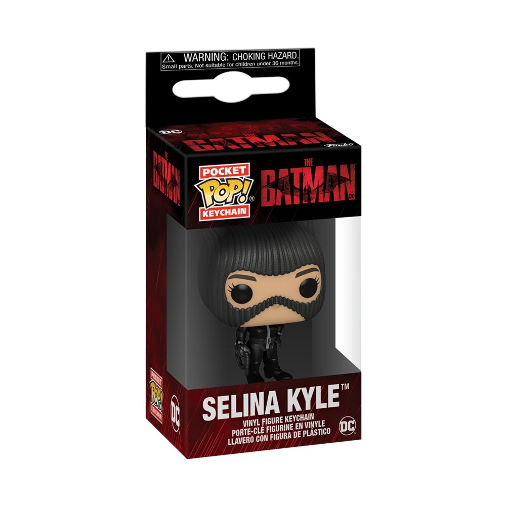 Funko Pocket Pop!: The Batman - Selina Kyle Vinyl Figure Keychain raktų pakabukas цена и информация | Žaidėjų atributika | pigu.lt