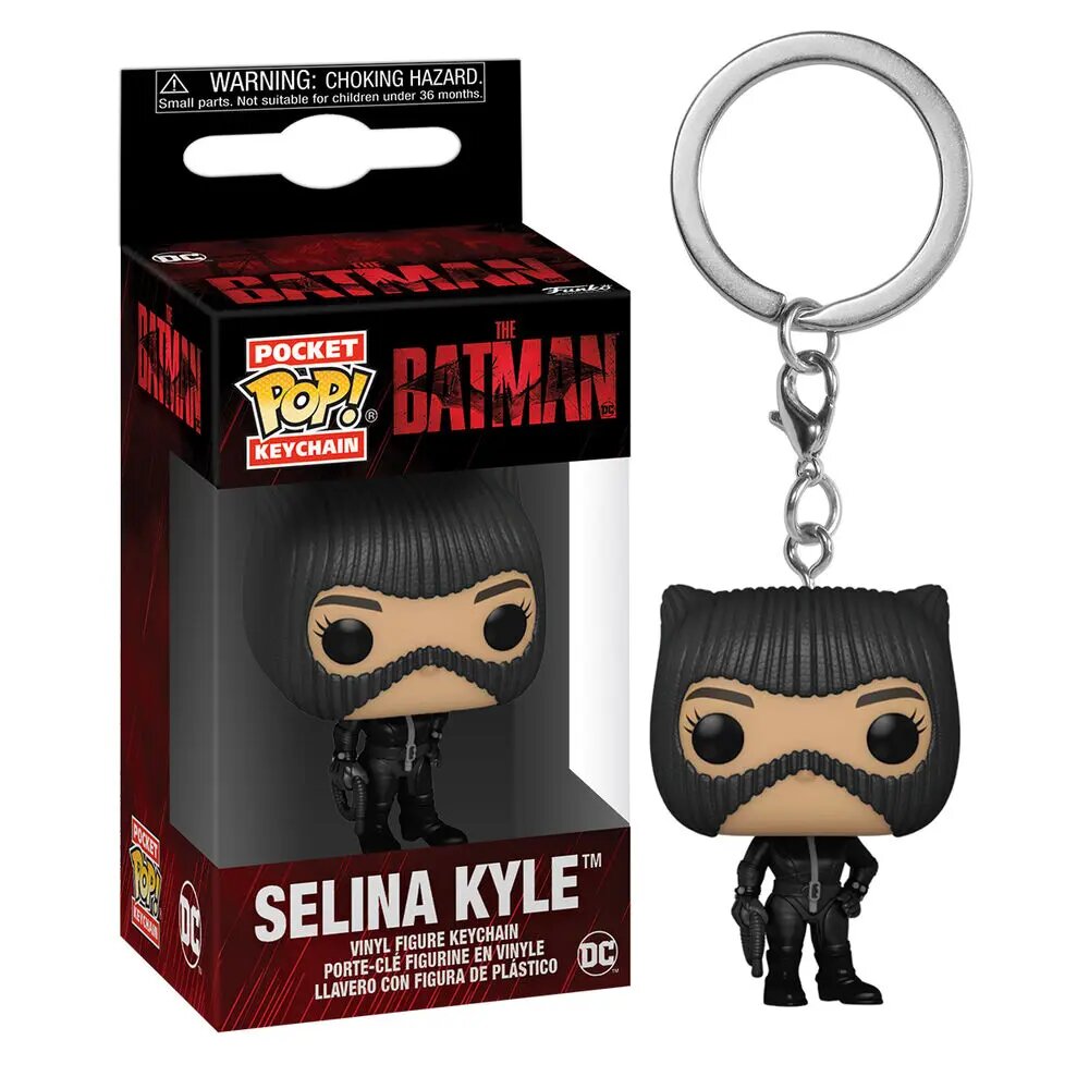 Funko Pocket Pop!: The Batman - Selina Kyle Vinyl Figure Keychain raktų pakabukas kaina ir informacija | Žaidėjų atributika | pigu.lt