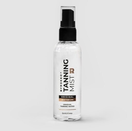 Savaiminio įdegio purškiklis Byrokko Tanning Mist, 100 ml kaina ir informacija | Savaiminio įdegio kremai | pigu.lt