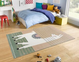 Детский ковер Hanse Home Alpaca Dolly, коричнево-зеленый, 160x230 см цена и информация | Ковры | pigu.lt