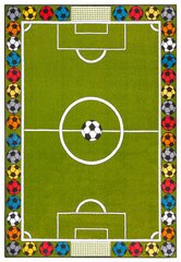 Hanse Home vaikiškas kilimas Football Stadium, žalias, 120x170 cm kaina ir informacija | Kilimai | pigu.lt