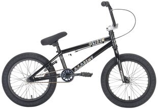 Велосипед Academy Origin 16 "2021 BMX для фристайла, черный глянец / полированный цена и информация | Велосипеды | pigu.lt